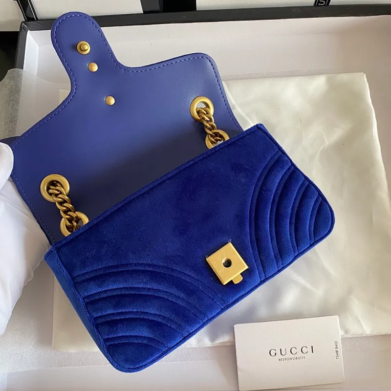 All categories Official website "Brand Women's Bags" Women's Bags 💙 GUCCI 2022 official new Gucci crossbody bag wholesale Original order quality 58002000 Size: 22-13-6Cm