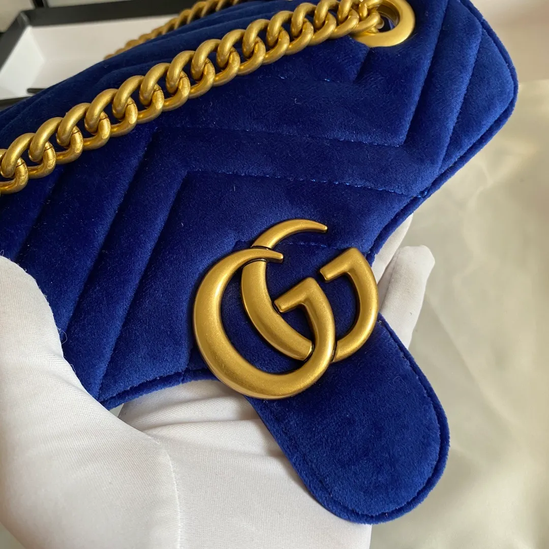 All categories Official website "Brand Women's Bags" Women's Bags 💙 GUCCI 2022 official new Gucci crossbody bag wholesale Original order quality 58002000 Size: 22-13-6Cm