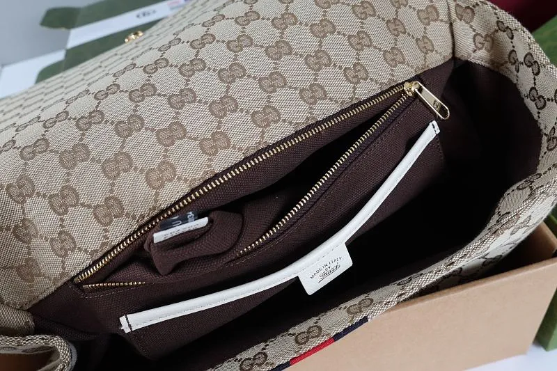All Categories Official Website "Brand Women's Bags" Women's Bags 💙 GUCCI GUCCI 2026 New Classic GG Pattern Crossbody Bag