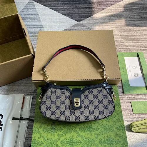 All categories Official website "Brand Women's Bags" Women's Bags 💙 GUCCI 2025 new GUCCI armpit bag