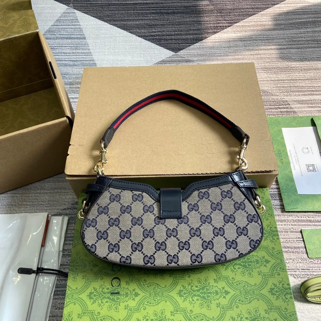 All categories Official website "Brand Women's Bags" Women's Bags 💙 GUCCI 2025 new GUCCI armpit bag