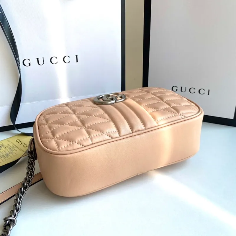 All categories Official website "Brand Women's Bags" Women's Bags 💙 GUCCI 2022 official new Gucci crossbody bag wholesale Original order quality 58001900 Size: 24-13-7Cm