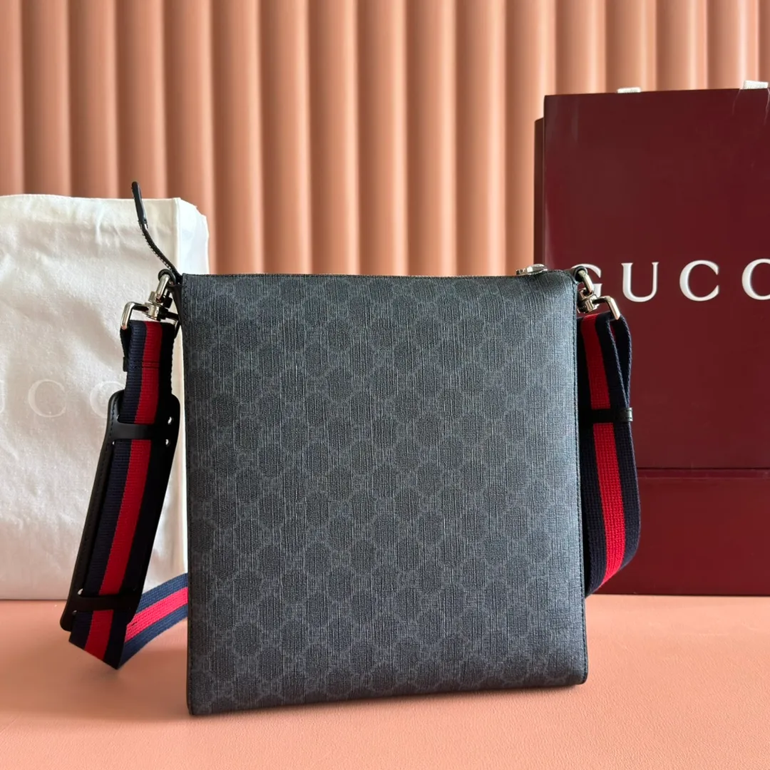 p740. 💋💋💋【Original leather accessories 🌈 Equipped with full set of packaging at the counter】🔥🔥G Home👉New style. The market's top exclusive goods control, special/counter quality 💯Using imported cowhide, original hardware! Exquisite workmanship. 💯Exclusive physical photos📷👉The quality can be seen in the picture👄👄😘😘. Style number: 474137. Dimensions: width 27*height 28.5*side width 5. Color: Gram pvc.
