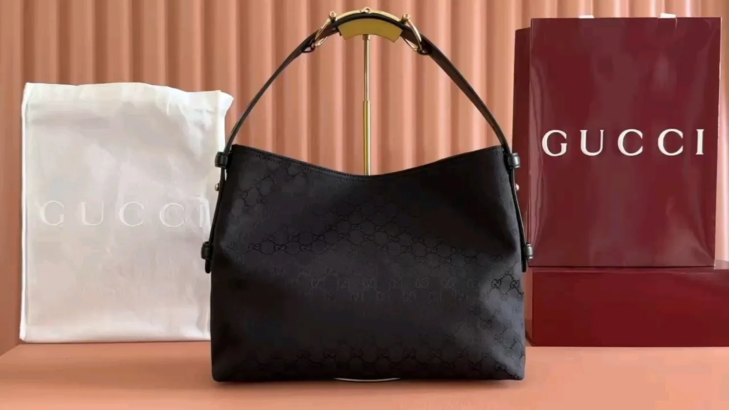 💋💋💋[New model] Gucci Beatrix series large tote bag frosted original leather has been shipped, 🐍Model: 850926, short video