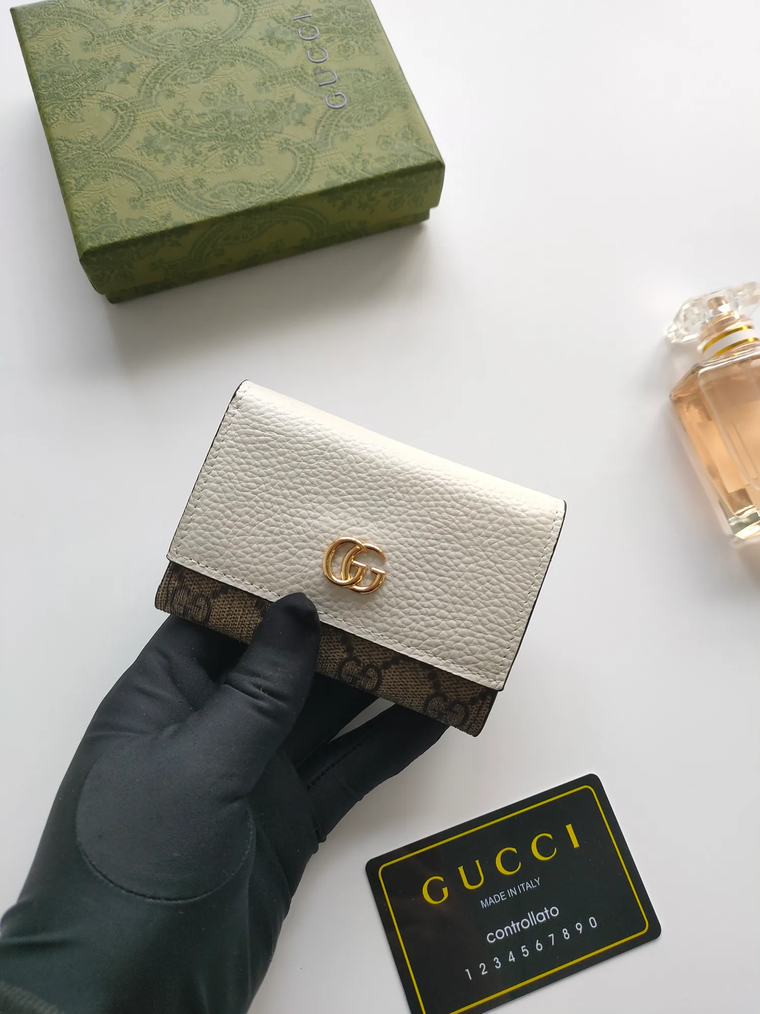 💰110💰gucci releases new coin purse card bags No. 739525