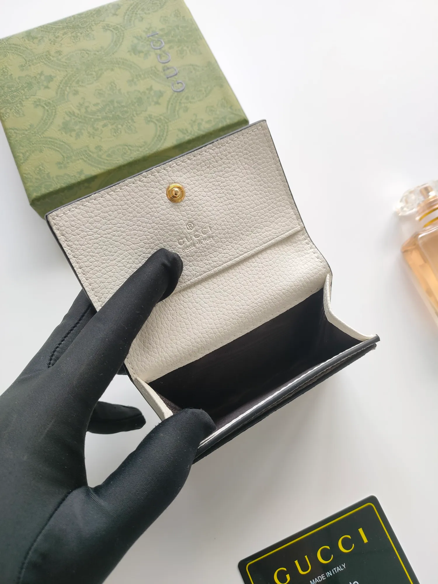 💰110💰gucci releases new coin purse card bags No. 739525