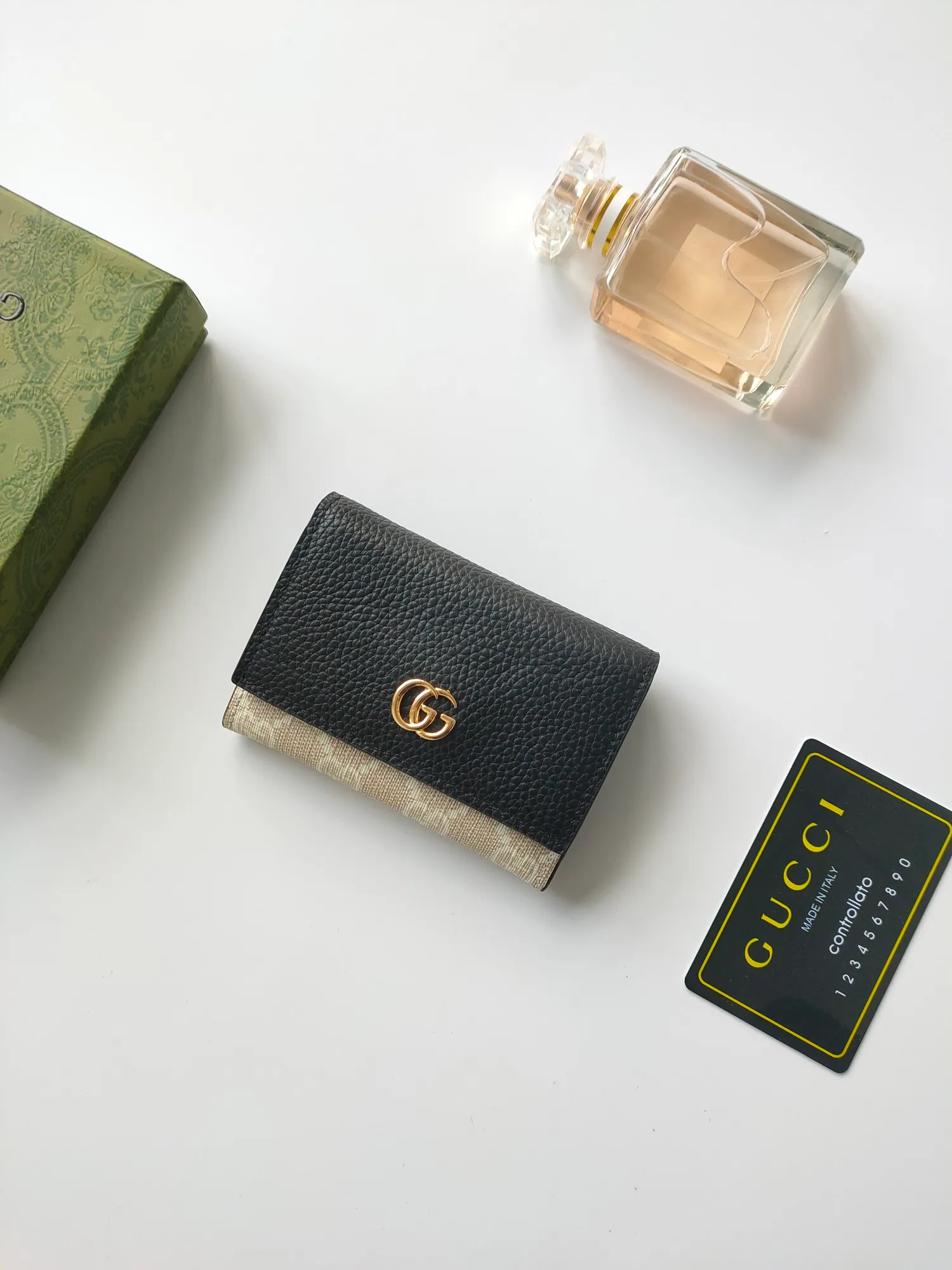 💰110💰gucci releases new coin purse card bags No. 739525