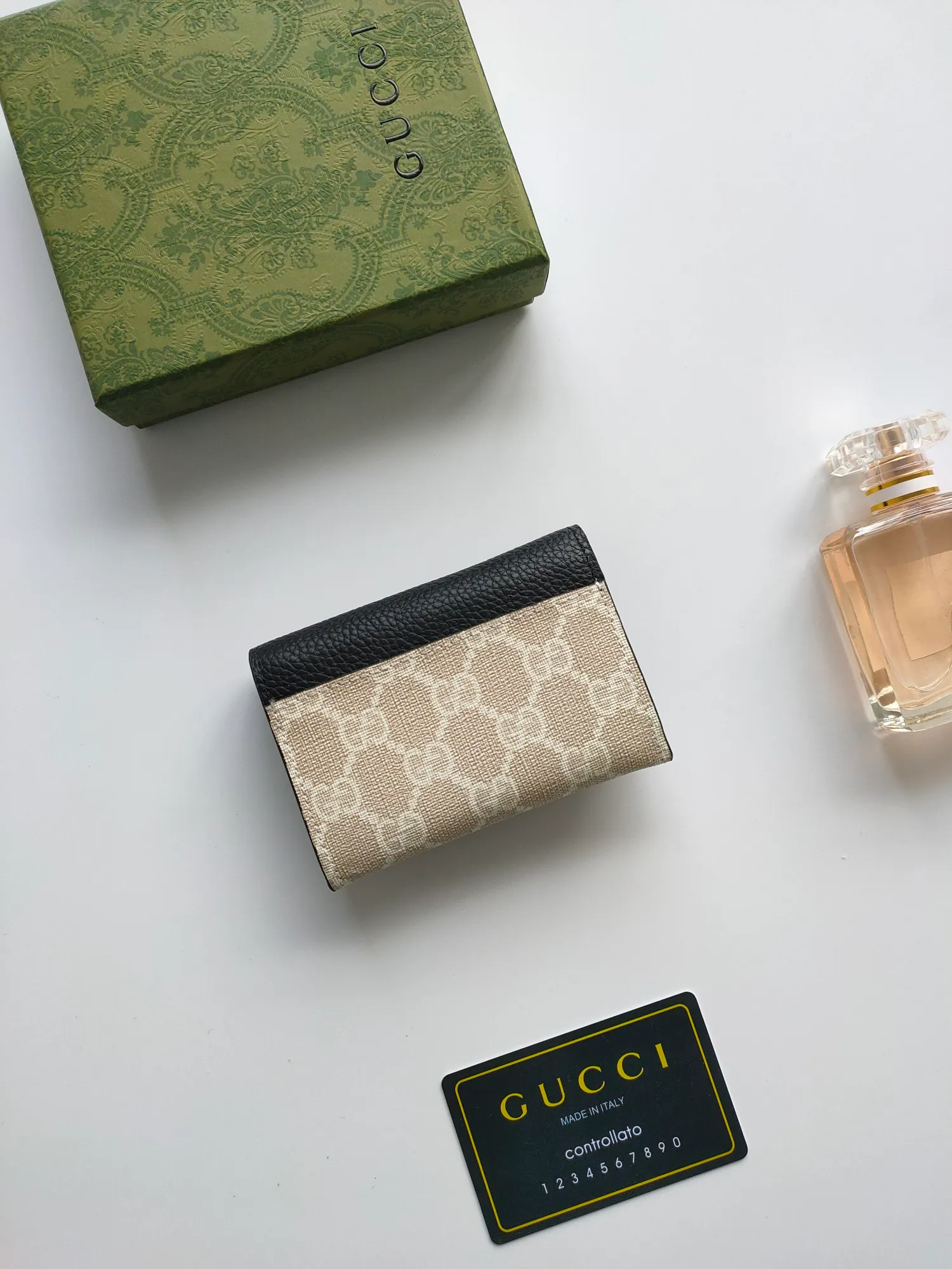 💰110💰gucci releases new coin purse card bags No. 739525