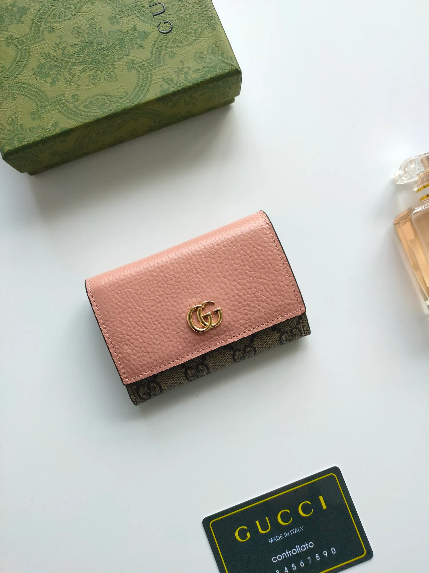 💰110💰gucci releases new coin purse card bags No. 739525
