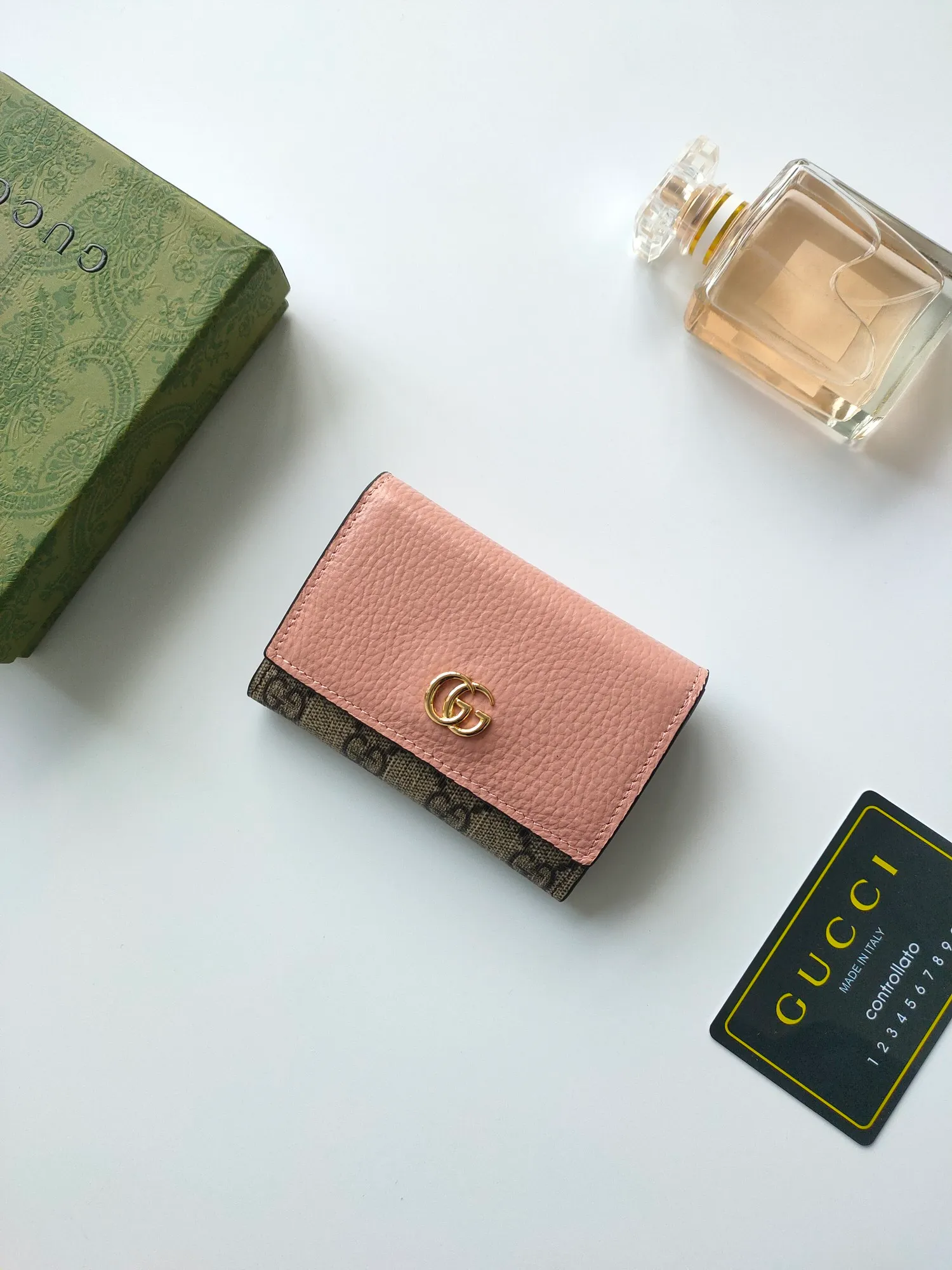💰110💰gucci releases new coin purse card bags No. 739525