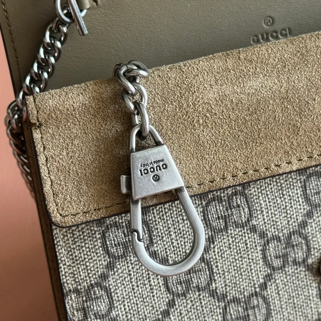 p580. 📣📣📣【Original leather with 🌈(Cdfmall Sanya Duty Free Shop Handbag)🔥🔥 Dionysus Supre Mini has been loved by thousands of girls since its inception, and the Dionysian bag has also lived up to expectations, with various designs emerging in endlessly ~ Model: 476432 Size: 16.5*10*4.5cm.