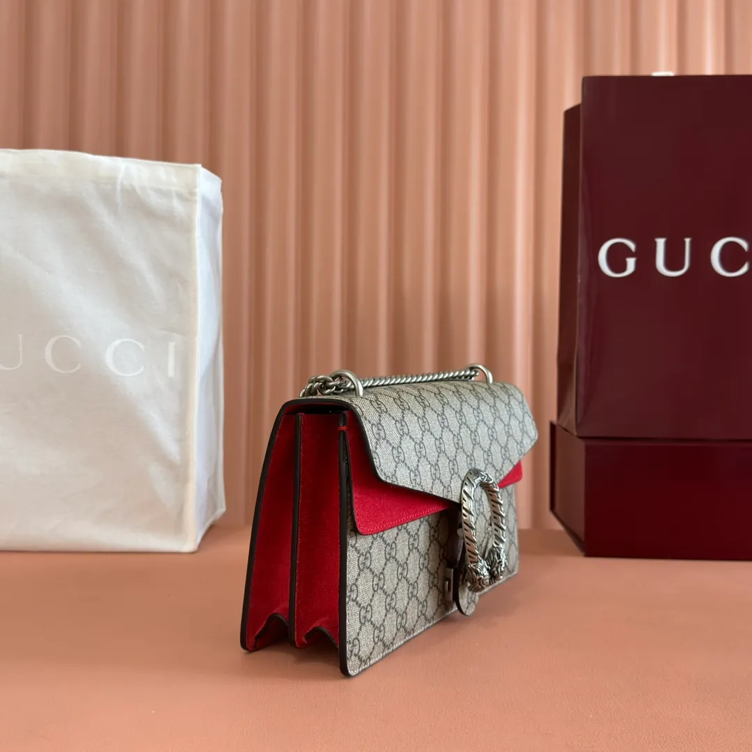 p1120. 📣📣📣【Original leather with 🌈full counter packaging】🔥🔥Gucc1 Dionysus Bag Dionysus is the favorite of Internet celebrities. The stunning Gucc1 Dionysus bag is enough to make you drunk ~ Model: 400249 Size: 28*18*9cm🧨
