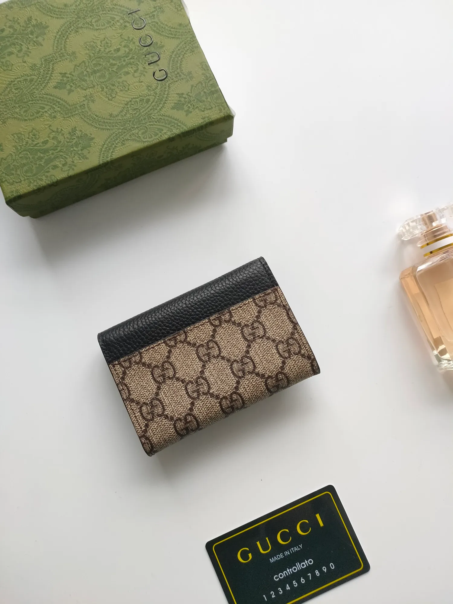 💰110💰gucci releases new coin purse card bags No. 739525