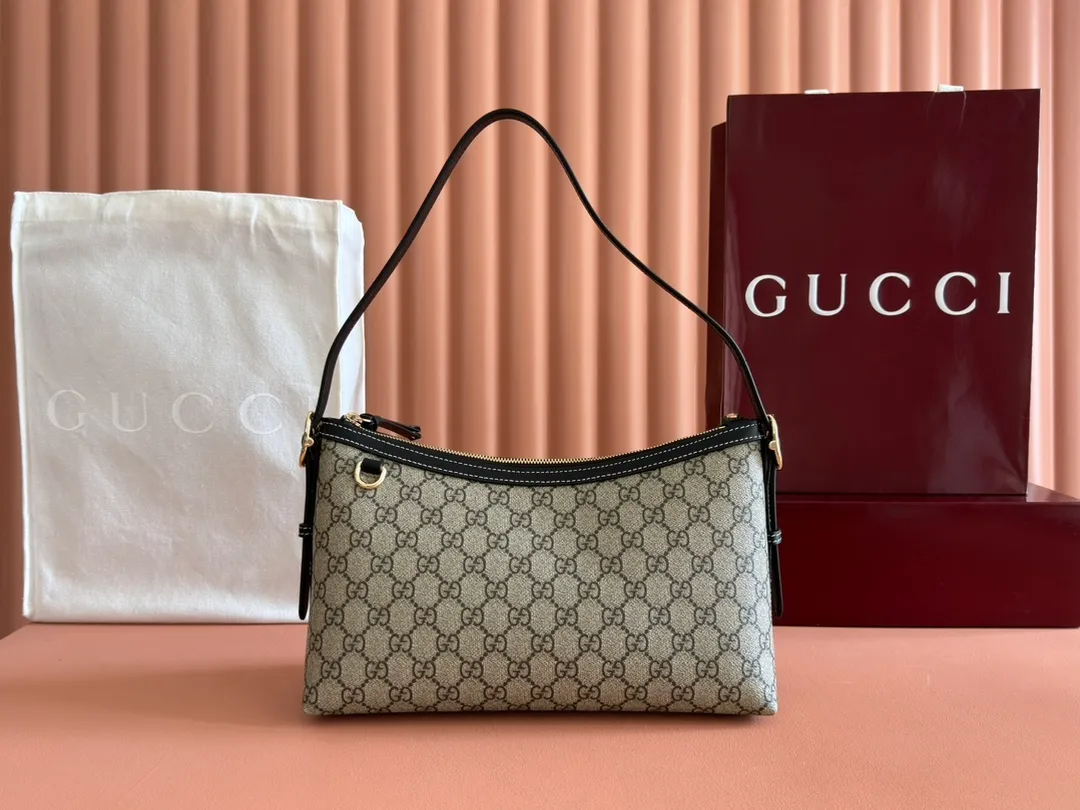 💋💋💋【New product】GG Emblem series original leather, model number: 847447. Combination short video