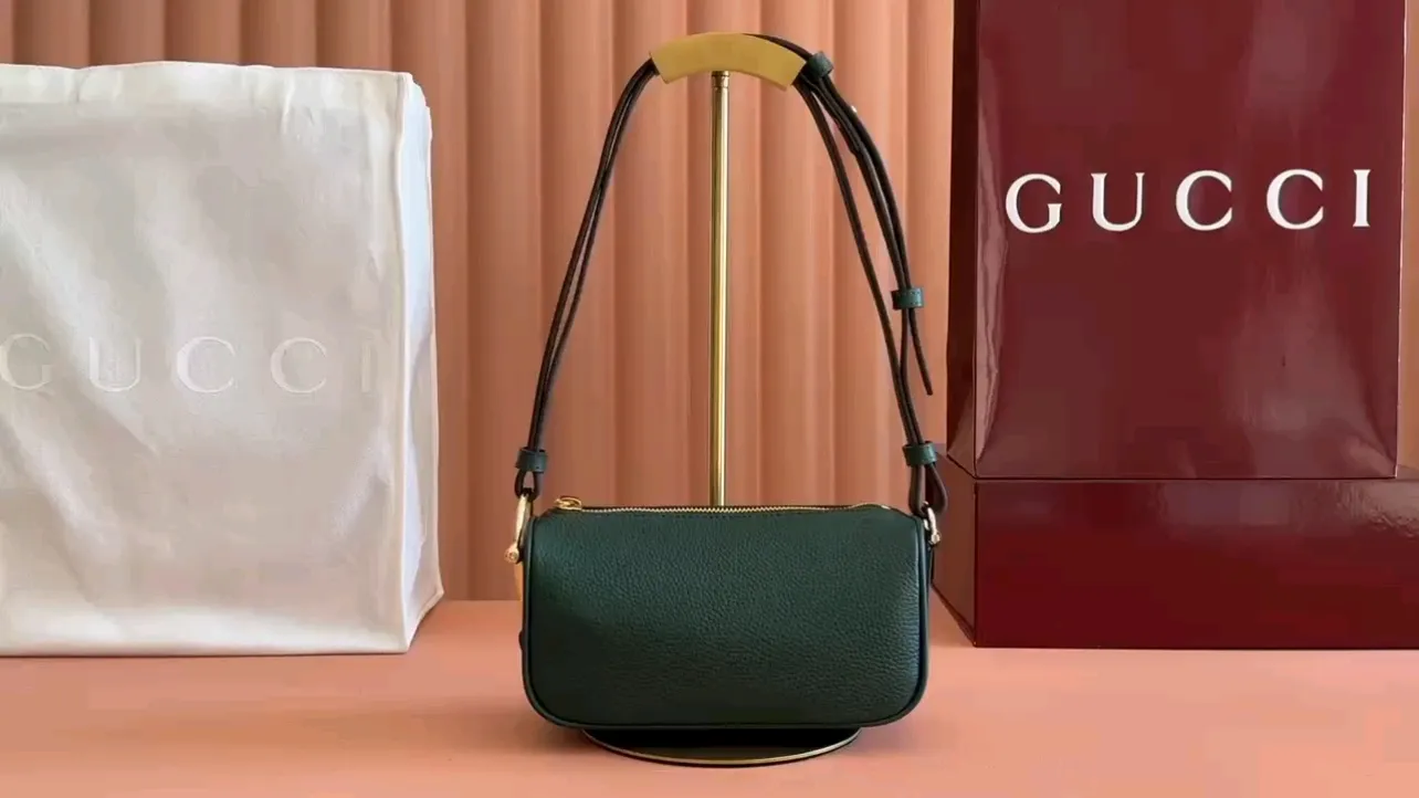 💋💋💋【New】Gucci Half Horsebit series mini handbag, four colors/original leather shipped, 🐍Model: 860784. short video