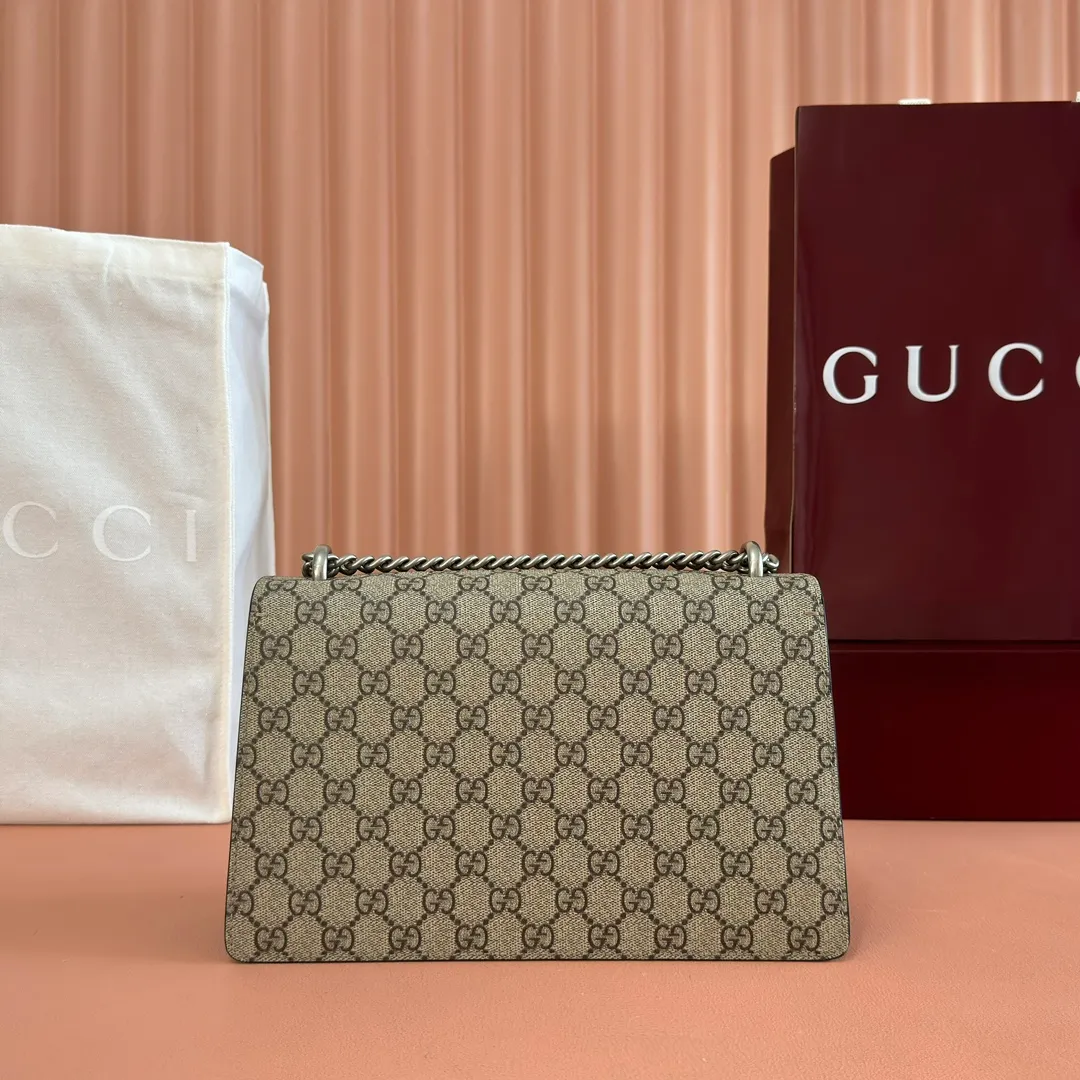 p1120. 📣📣📣【Original leather with 🌈full counter packaging】🔥🔥Gucc1 Dionysus Bag Dionysus is the favorite of Internet celebrities. The stunning Gucc1 Dionysus bag is enough to make you drunk ~ Model: 400249 Size: 28*18*9cm🧨