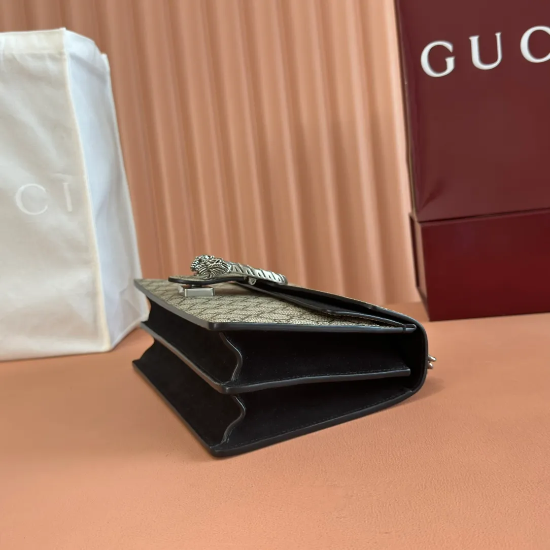 p1120. 📣📣📣【Original leather with 🌈full counter packaging】🔥🔥Gucc1 Dionysus Bag Dionysus is the favorite of Internet celebrities. The stunning Gucc1 Dionysus bag is enough to make you drunk ~ Model: 400249 Size: 28*18*9cm🧨