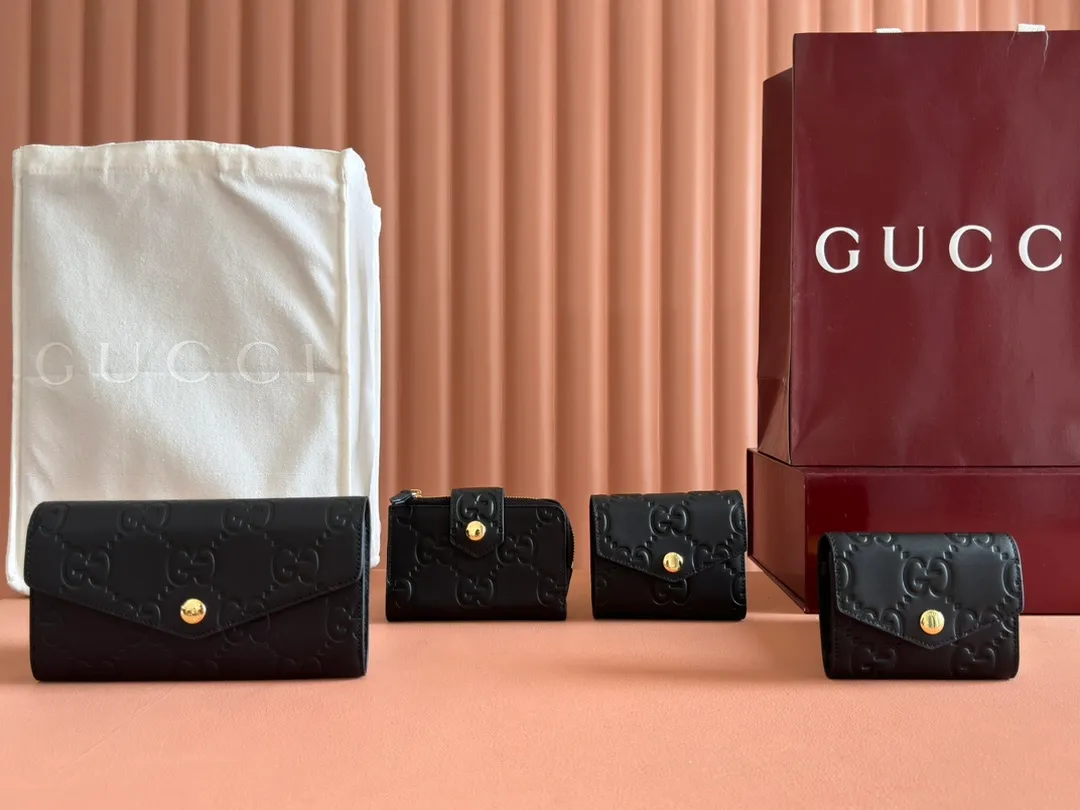 💋💋💋【New Product】GG👉Ophidia series wallet/embossed G original leather shipped! 🐴Model: 772792, 772793, 790131, 772791, 781555. Combination short video