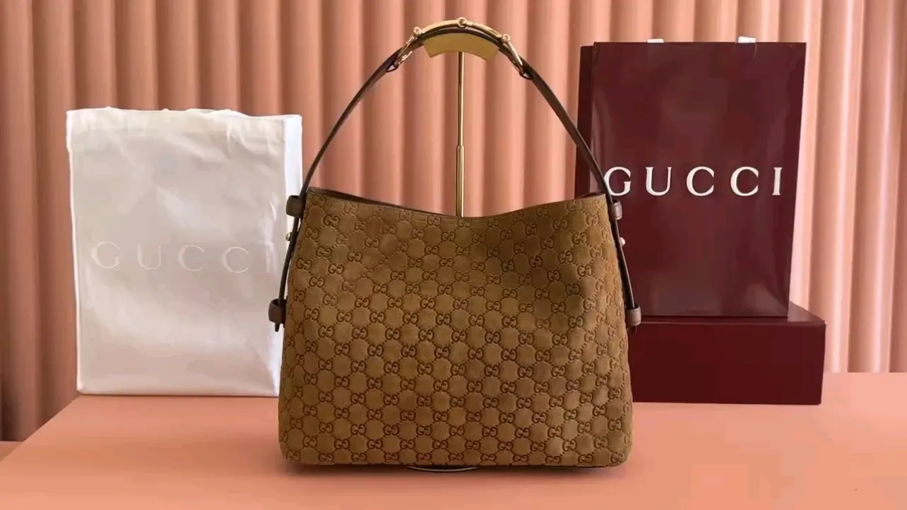 💋💋💋[New model] Gucci Beatrix series medium tote bag frosted original leather is shipped, 🐍Model: 850926, short video