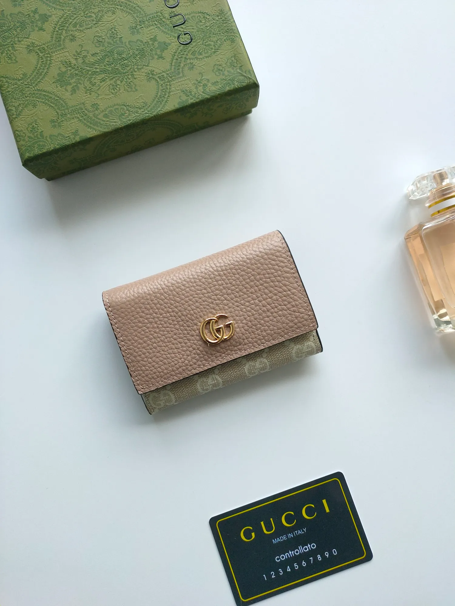 💰110💰gucci releases new coin purse card bags No. 739525
