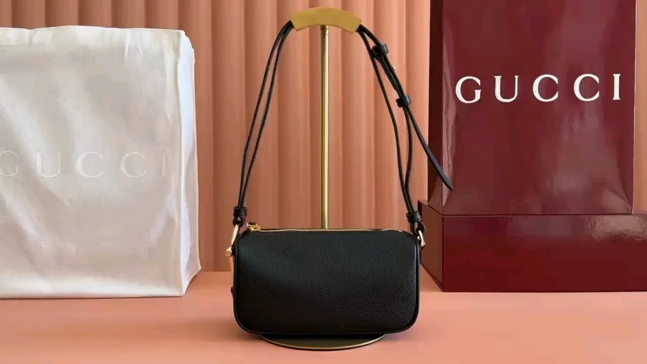 💋💋💋【New】Gucci Half Horsebit series mini handbag, four colors/original leather shipped, 🐍Model: 860784. short video