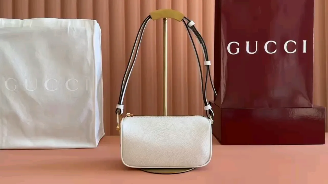 💋💋💋【New】Gucci Half Horsebit series mini handbag, four colors/original leather shipped, 🐍Model: 860784. short video