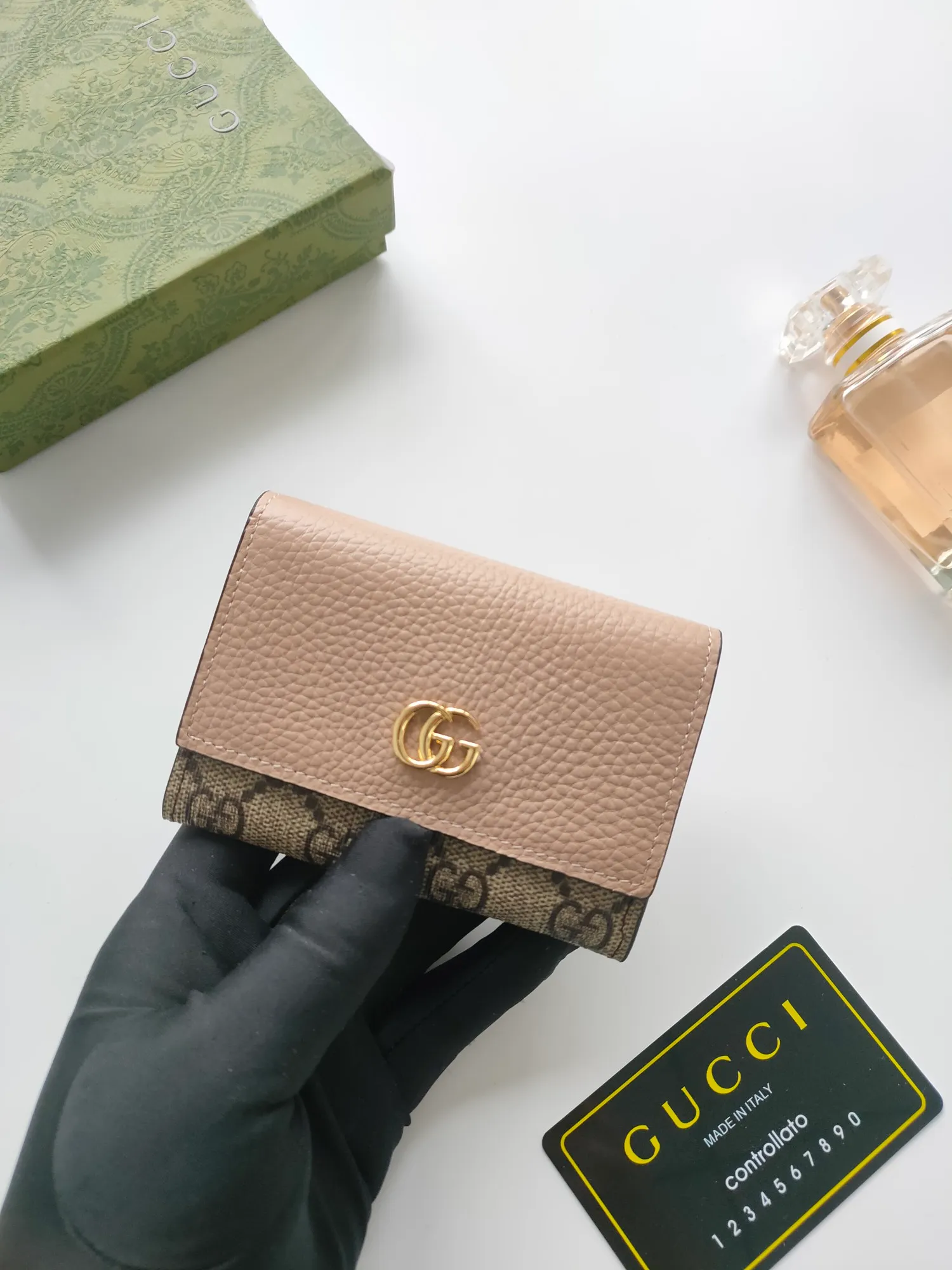 💰110💰gucci releases new coin purse card bags No. 739525