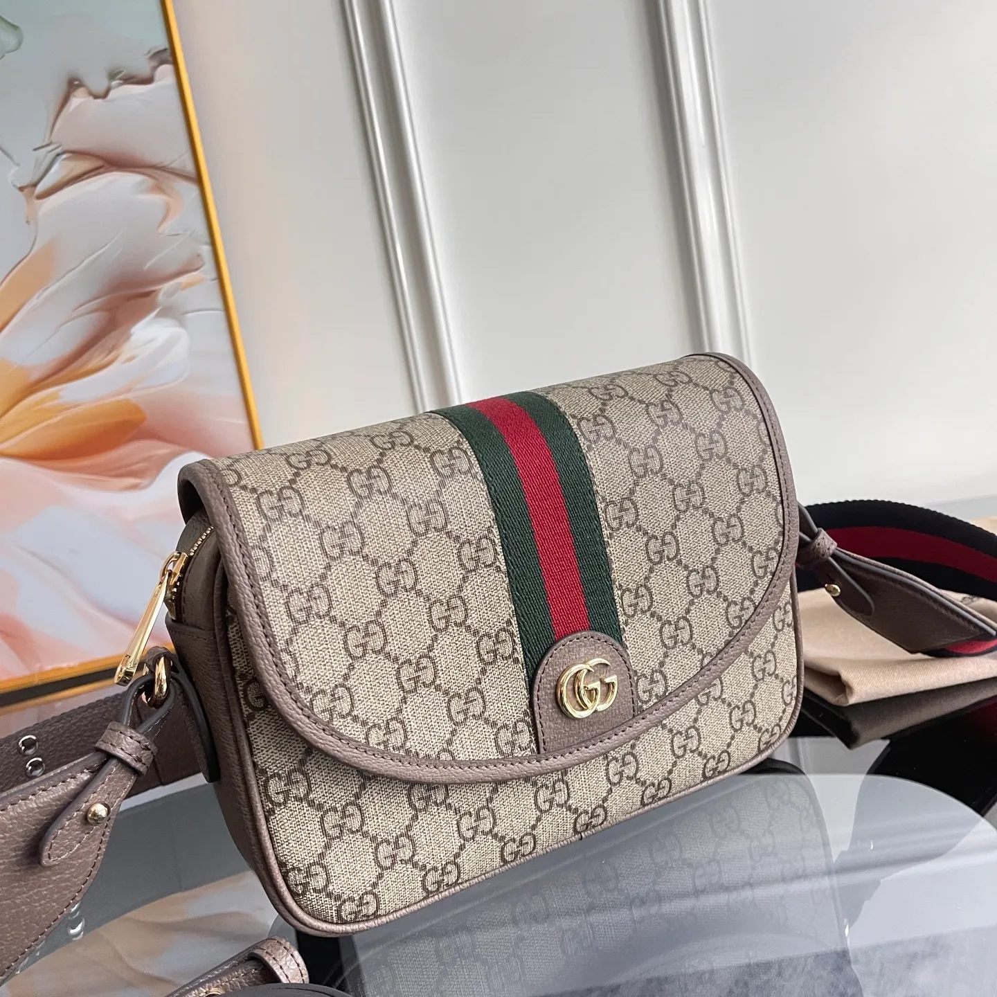 All Categories Official Website "Brand Women's Bags" Women's Bags 💙 GUCCI 2025 New GUCCI Crossbody Bag