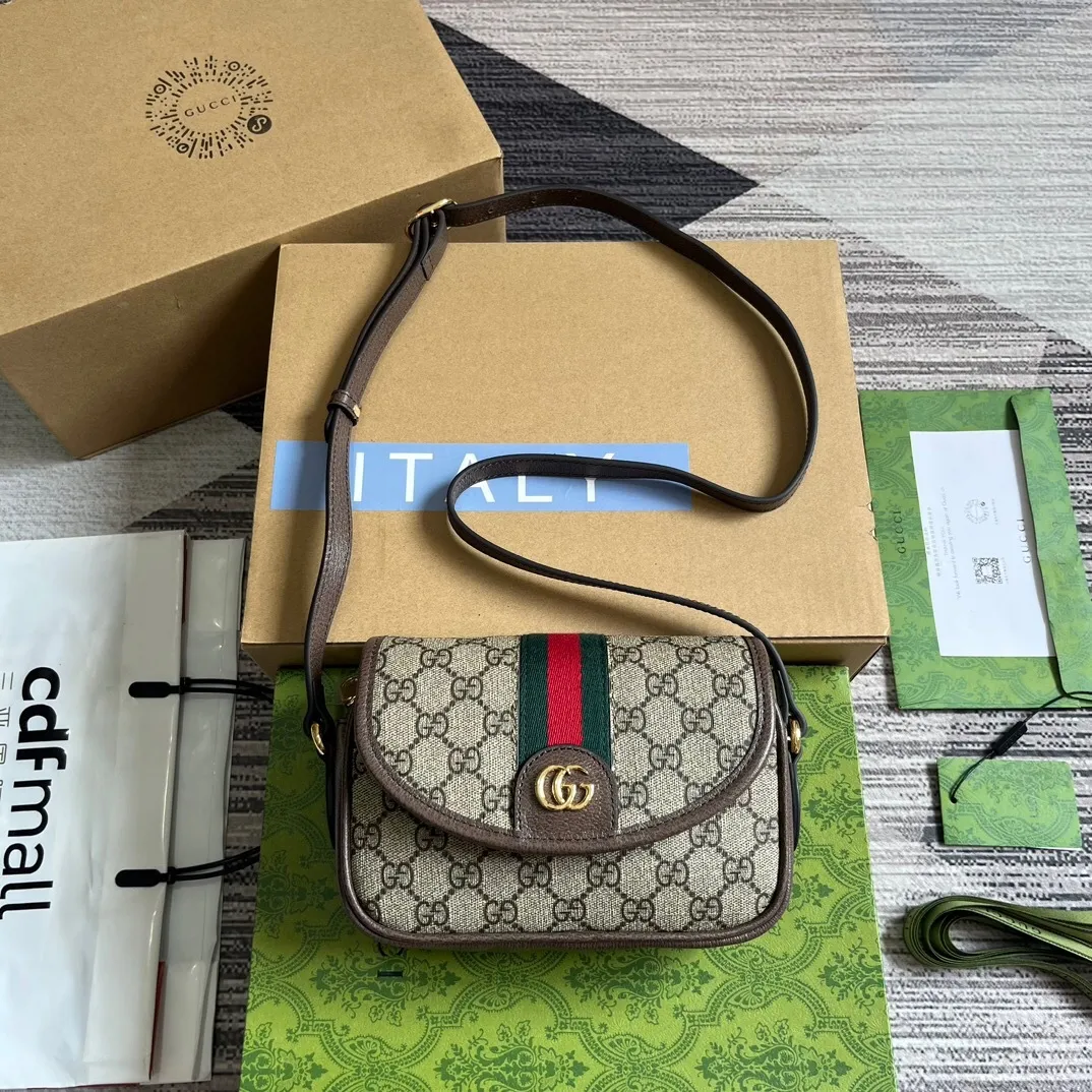 All Categories Official Website "Brand Women's Bags" Women's Bags 💙 GUCCI 2025 New GUCCI Crossbody Bag