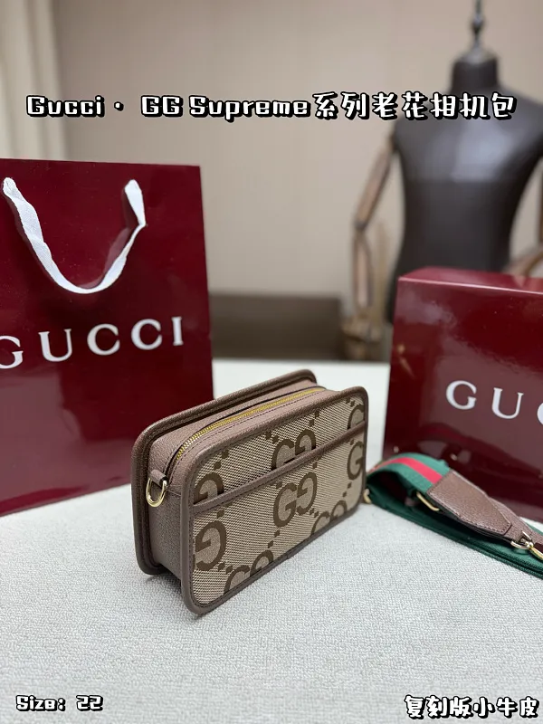 All Categories Official Website "Brand Women's Bags" Women's Bags 💙 GUCCI 2026 New GUCCI Crossbody Bag