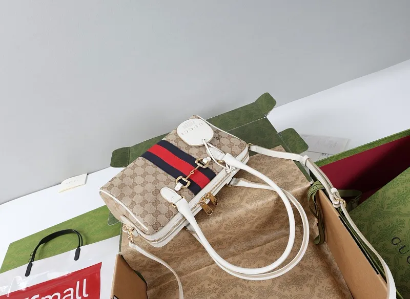 All Categories Official Website "Brand Women's Bags" Women's Bags 💙 GUCCI GUCCI 2026 New Classic GG Pattern Crossbody Bag