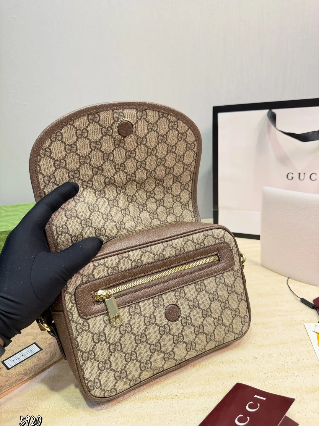 All Categories Official Website "Brand Women's Bags" Women's Bags 💙 GUCCI 2026 New GUCCI Crossbody Bag