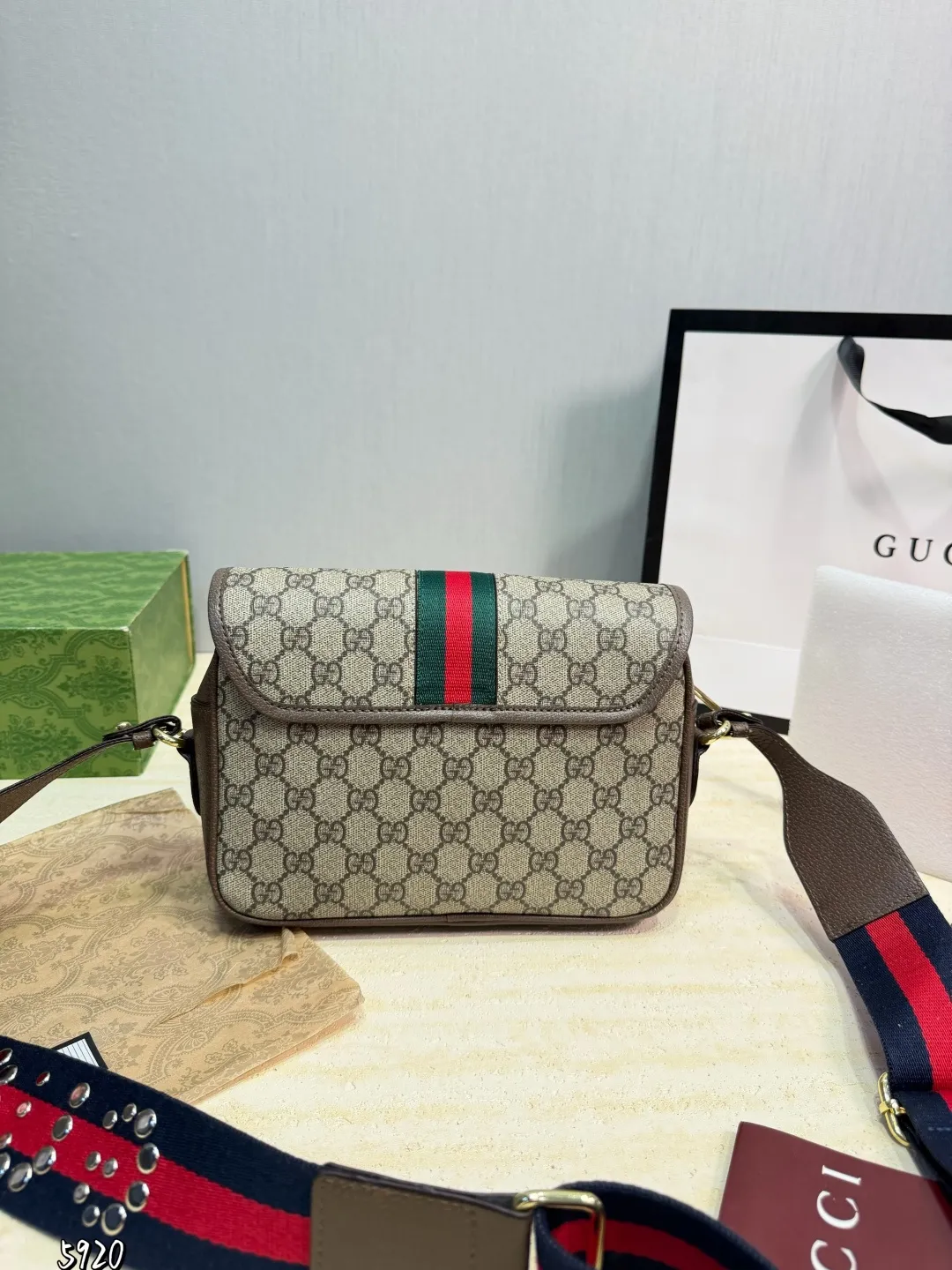 All Categories Official Website "Brand Women's Bags" Women's Bags 💙 GUCCI 2026 New GUCCI Crossbody Bag