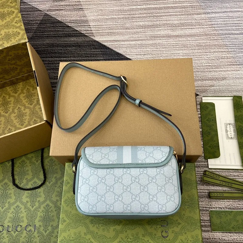 All Categories Official Website "Brand Women's Bags" Women's Bags 💙 GUCCI 2025 New GUCCI Crossbody Bag