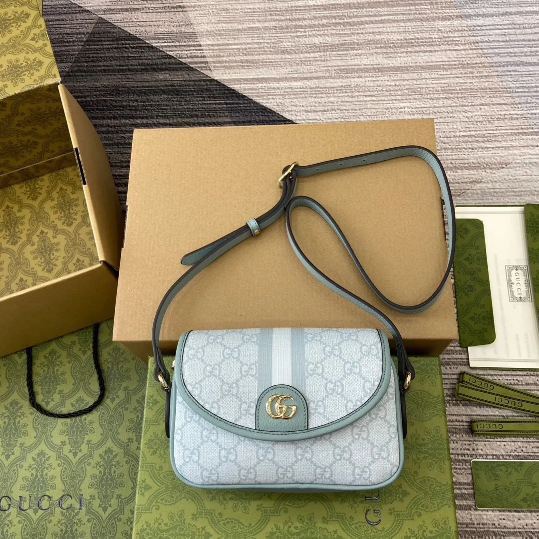 All Categories Official Website "Brand Women's Bags" Women's Bags 💙 GUCCI 2025 New GUCCI Crossbody Bag