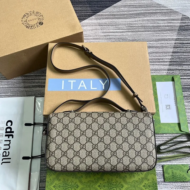 All Categories Official Website "Brand Women's Bags" Women's Bags 💙 GUCCI 2025 New GUCCI Crossbody Bag