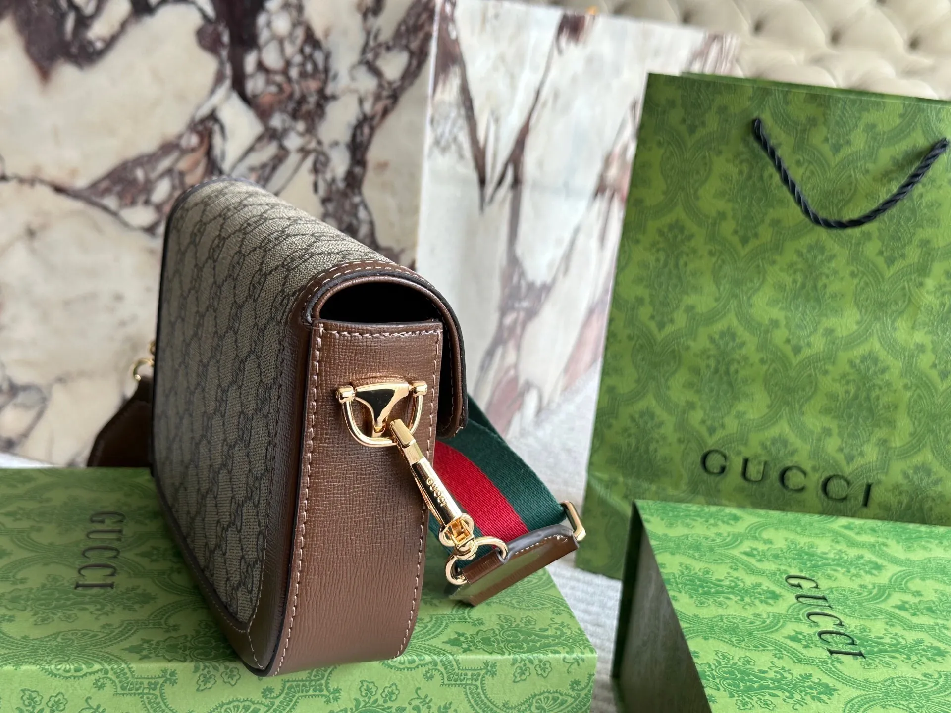 All Categories Official Website "Brand Women's Bags" Women's Bags 💙 GUCCI 2025 New Gucci Crossbody Bag