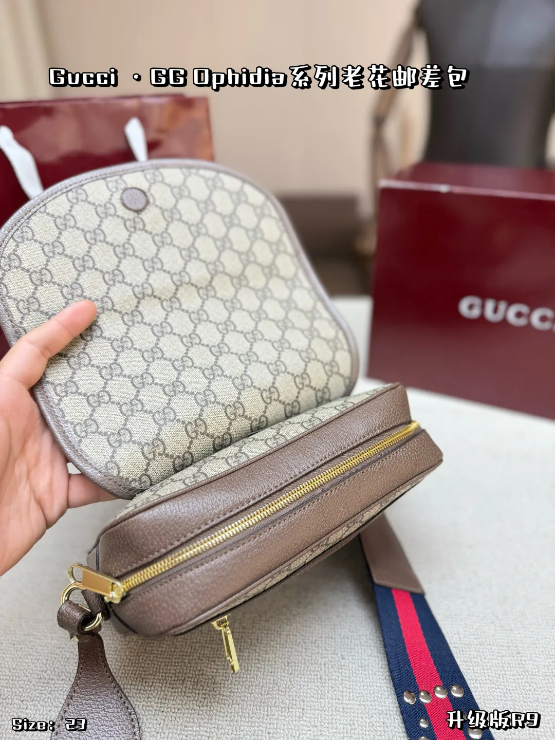 All Categories Official Website "Brand Women's Bags" Women's Bags 💙 GUCCI 2026 New GUCCI Crossbody Bag