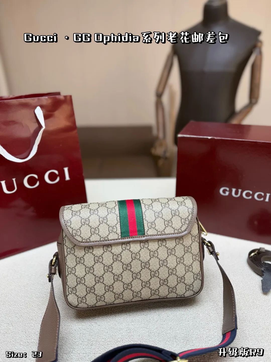 All Categories Official Website "Brand Women's Bags" Women's Bags 💙 GUCCI 2026 New GUCCI Crossbody Bag