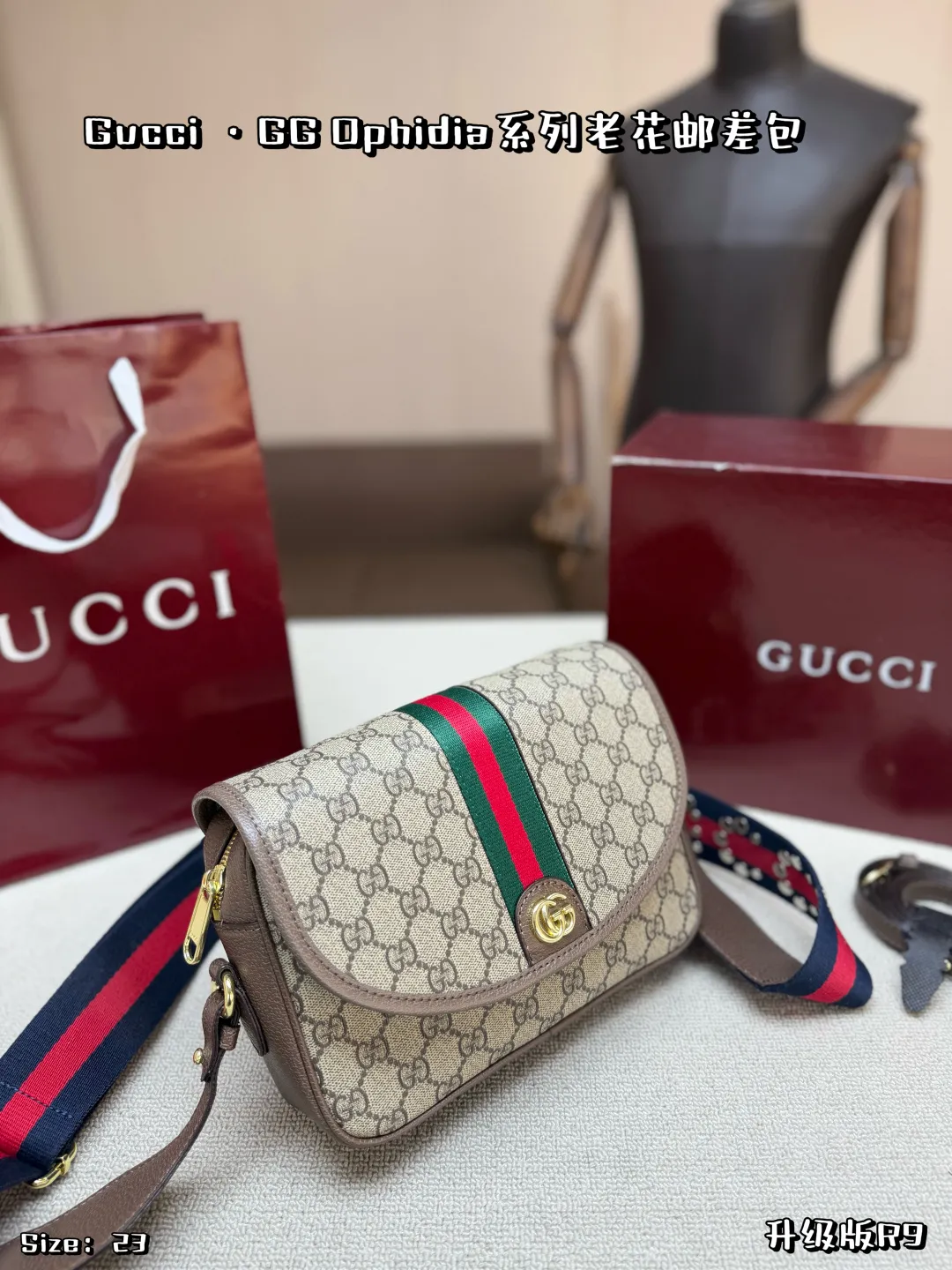 All Categories Official Website "Brand Women's Bags" Women's Bags 💙 GUCCI 2026 New GUCCI Crossbody Bag