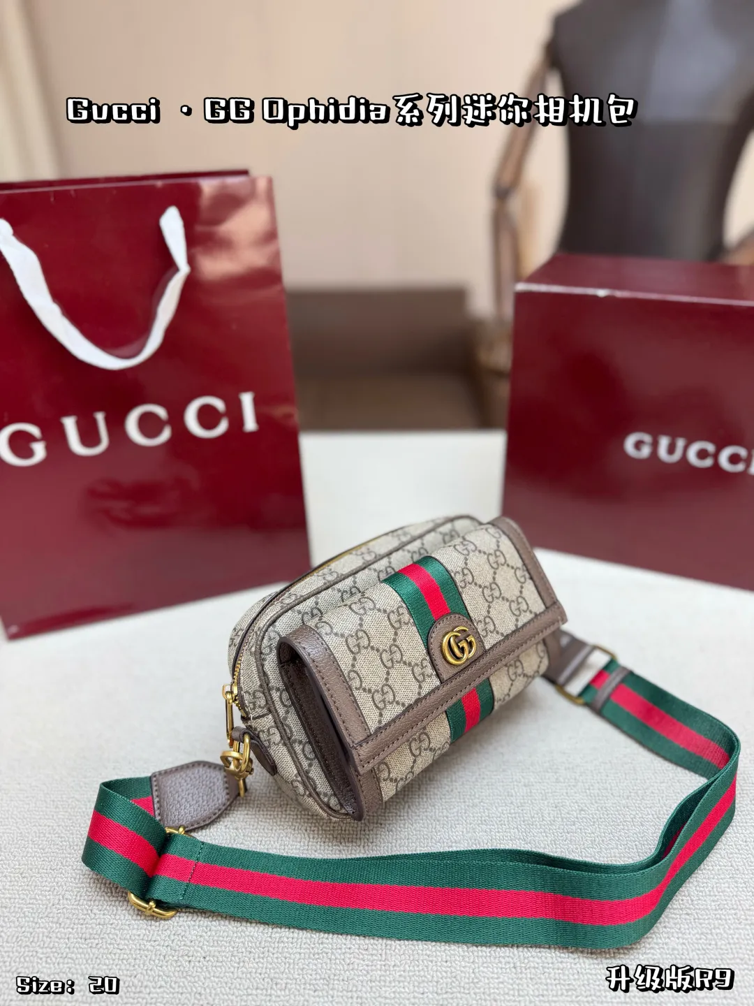 All Categories Official Website "Brand Women's Bags" Women's Bags 💙 GUCCI 2026 New GUCCI Crossbody Bag