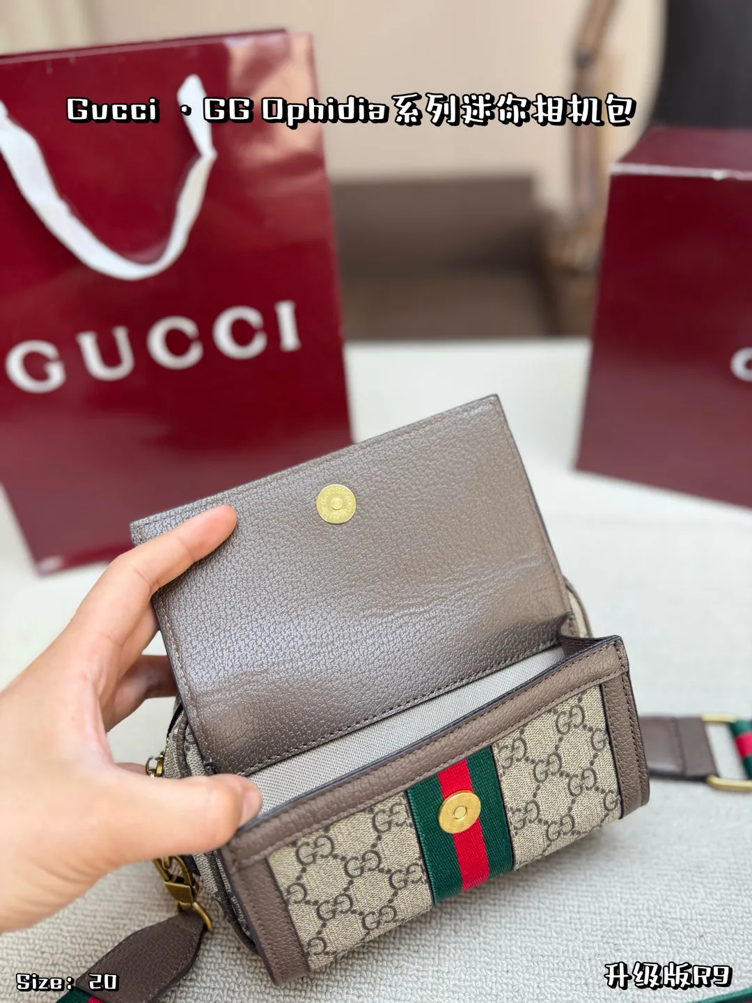 All Categories Official Website "Brand Women's Bags" Women's Bags 💙 GUCCI 2026 New GUCCI Crossbody Bag