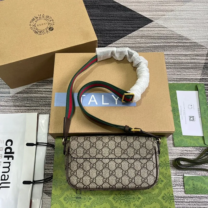 All Categories Official Website "Brand Women's Bags" Women's Bags 💙 GUCCI 2025 New GUCCI Crossbody Bag