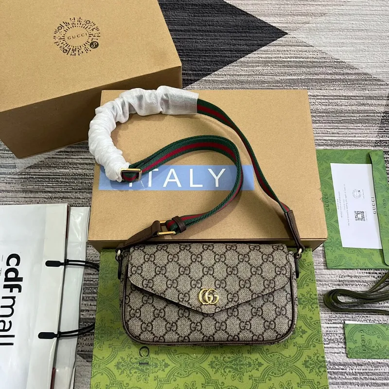 All Categories Official Website "Brand Women's Bags" Women's Bags 💙 GUCCI 2025 New GUCCI Crossbody Bag