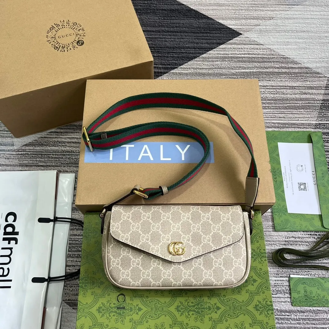 All Categories Official Website "Brand Women's Bags" Women's Bags 💙 GUCCI 2025 New GUCCI Crossbody Bag