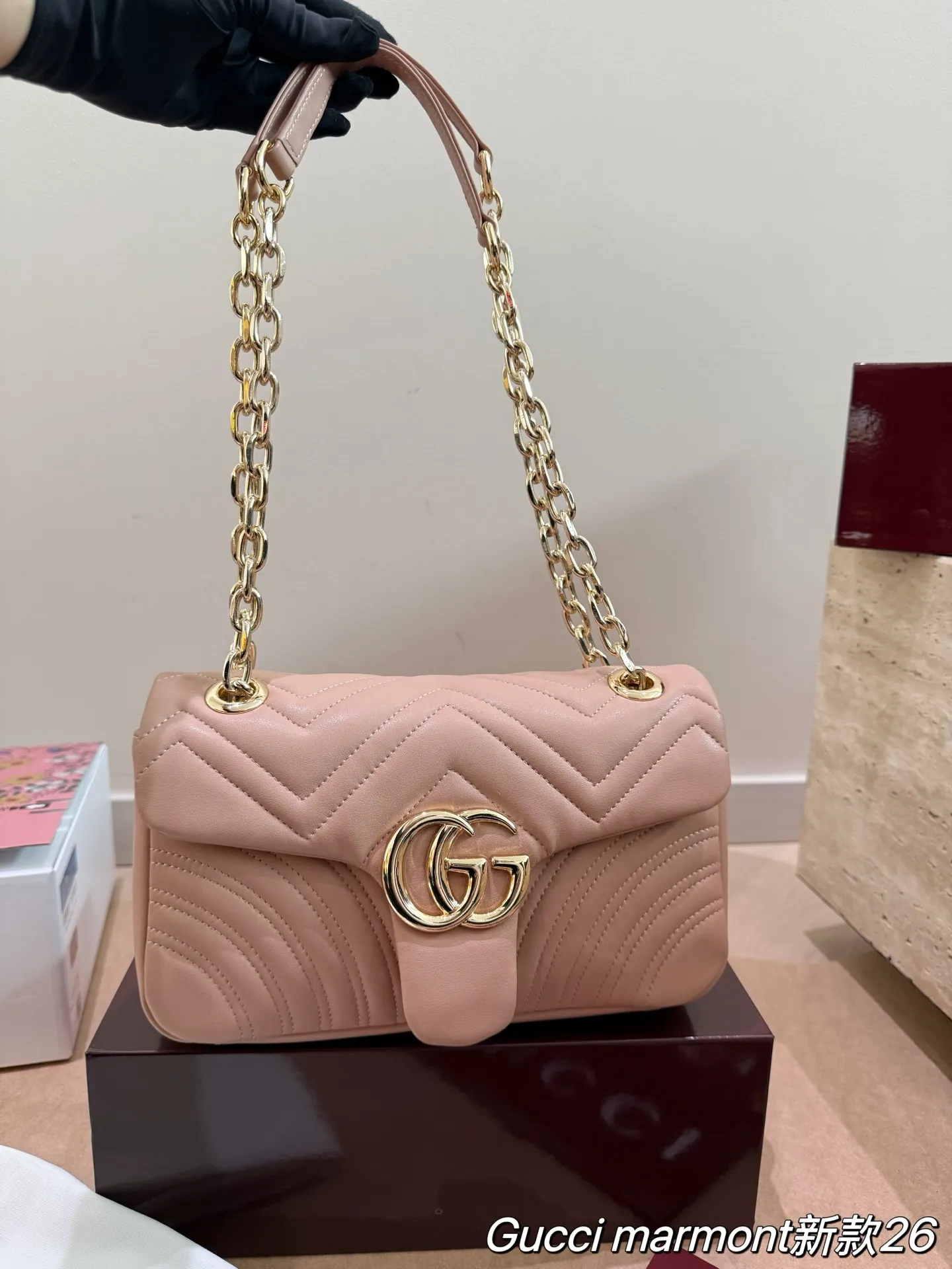 All Categories Official Website "Brand Women's Bags" Women's Bags 💙 GUCCI 2026 New GUCCI Crossbody Bag