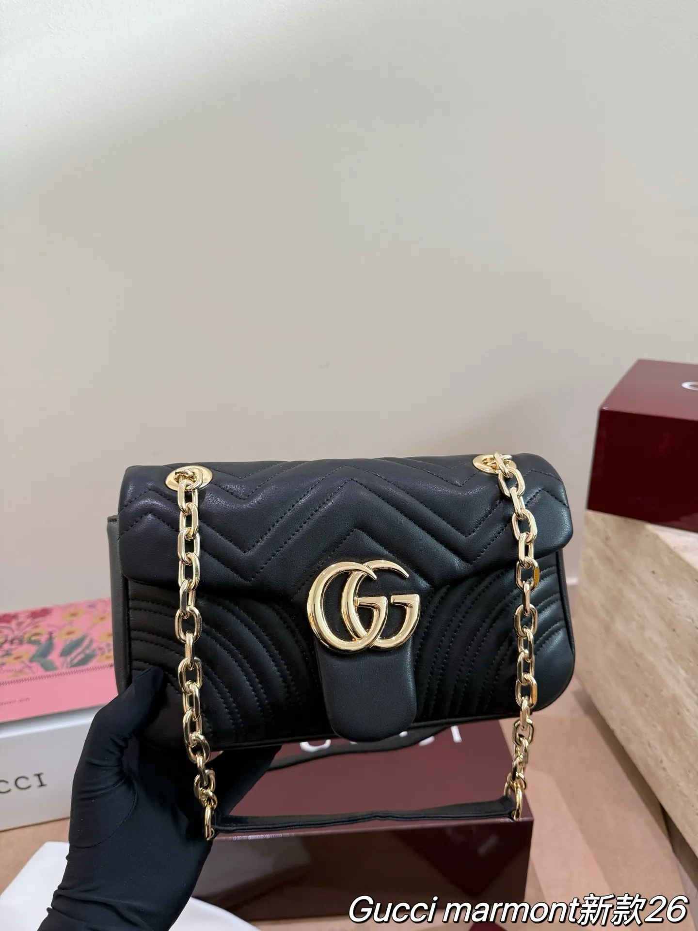 All Categories Official Website "Brand Women's Bags" Women's Bags 💙 GUCCI 2026 New GUCCI Crossbody Bag