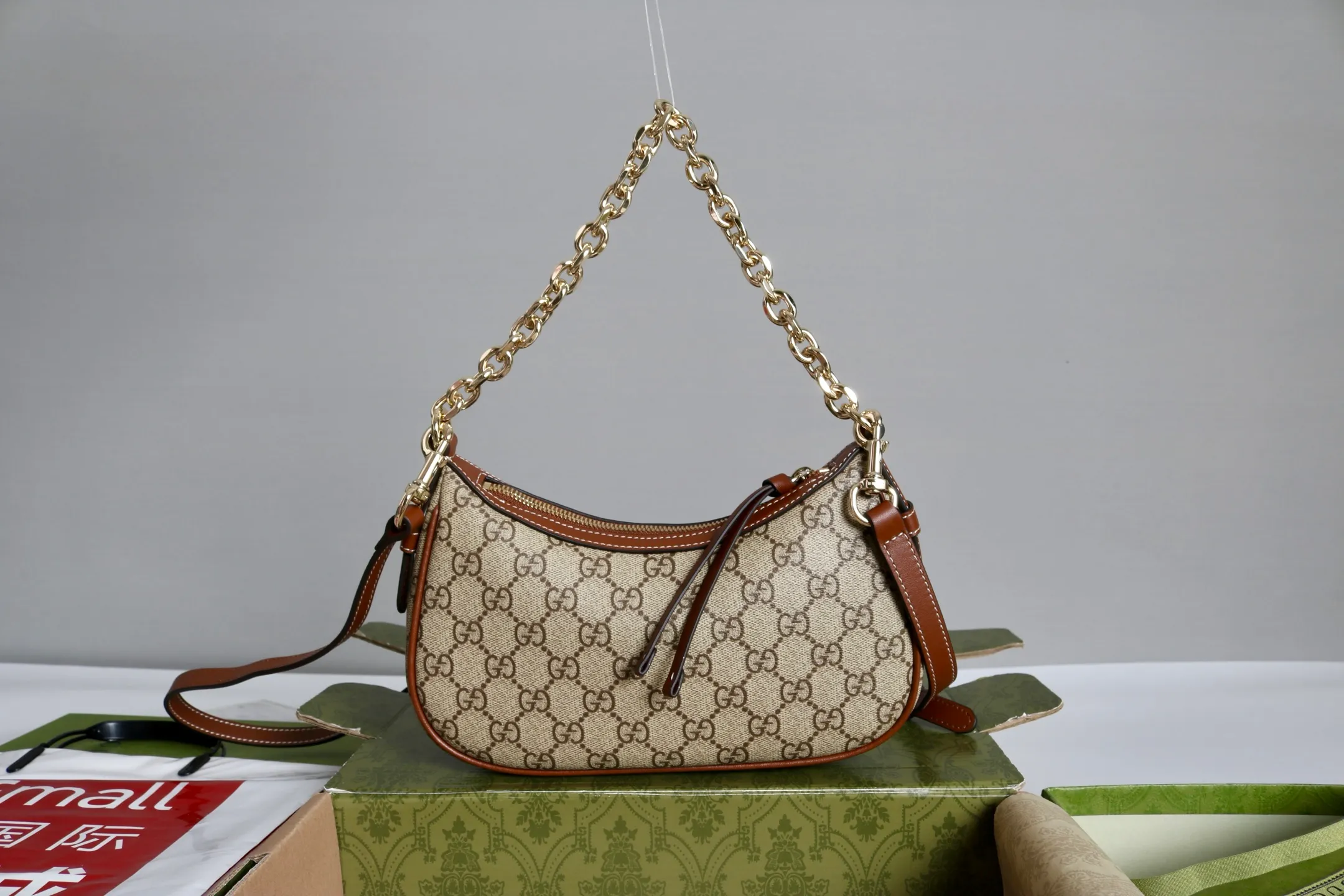 All Categories Official Website "Brand Women's Bags" Women's Bags 💙 GUCCI 2026 GUCCI New Underarm Shoulder Bag