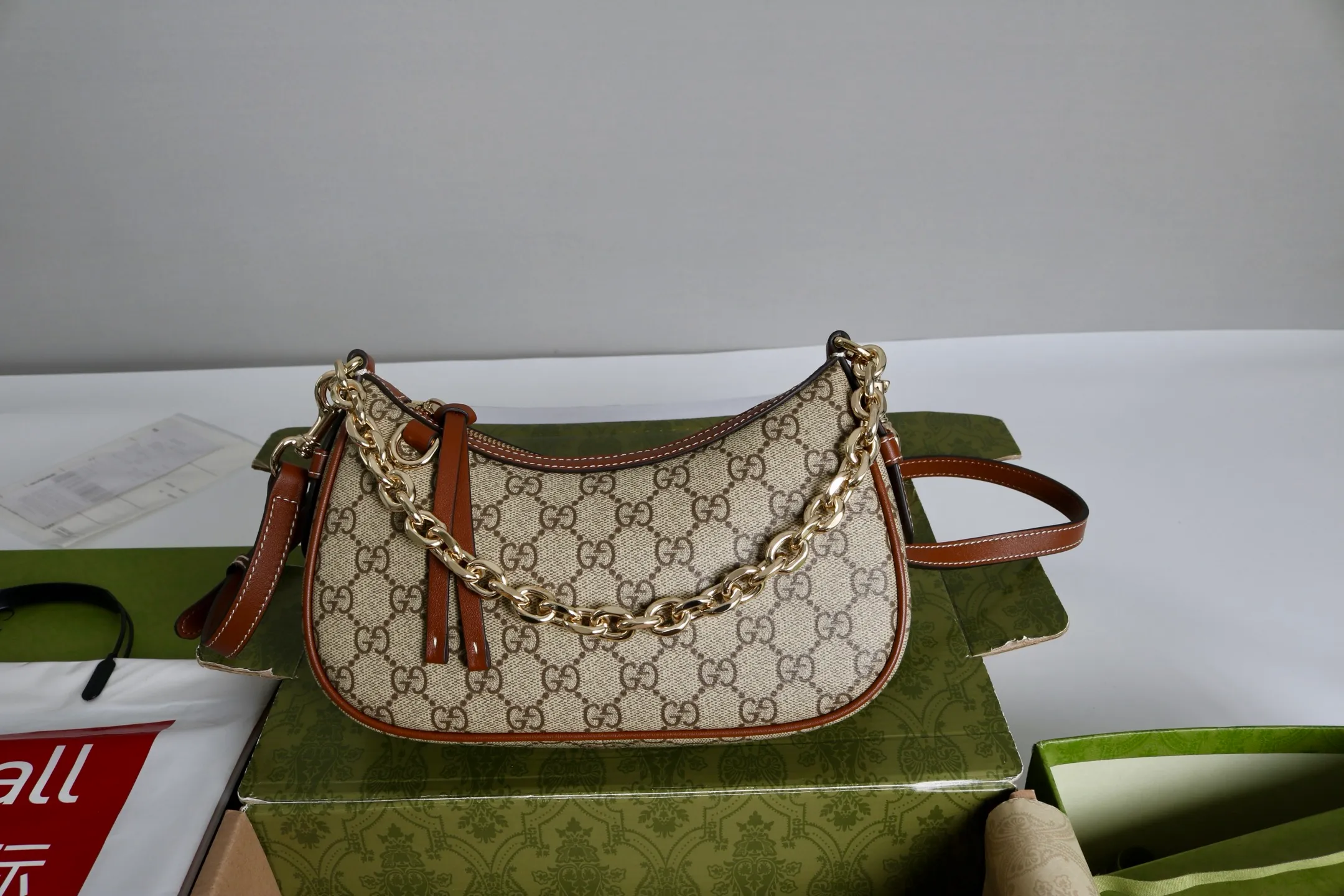 All Categories Official Website "Brand Women's Bags" Women's Bags 💙 GUCCI 2026 GUCCI New Underarm Shoulder Bag