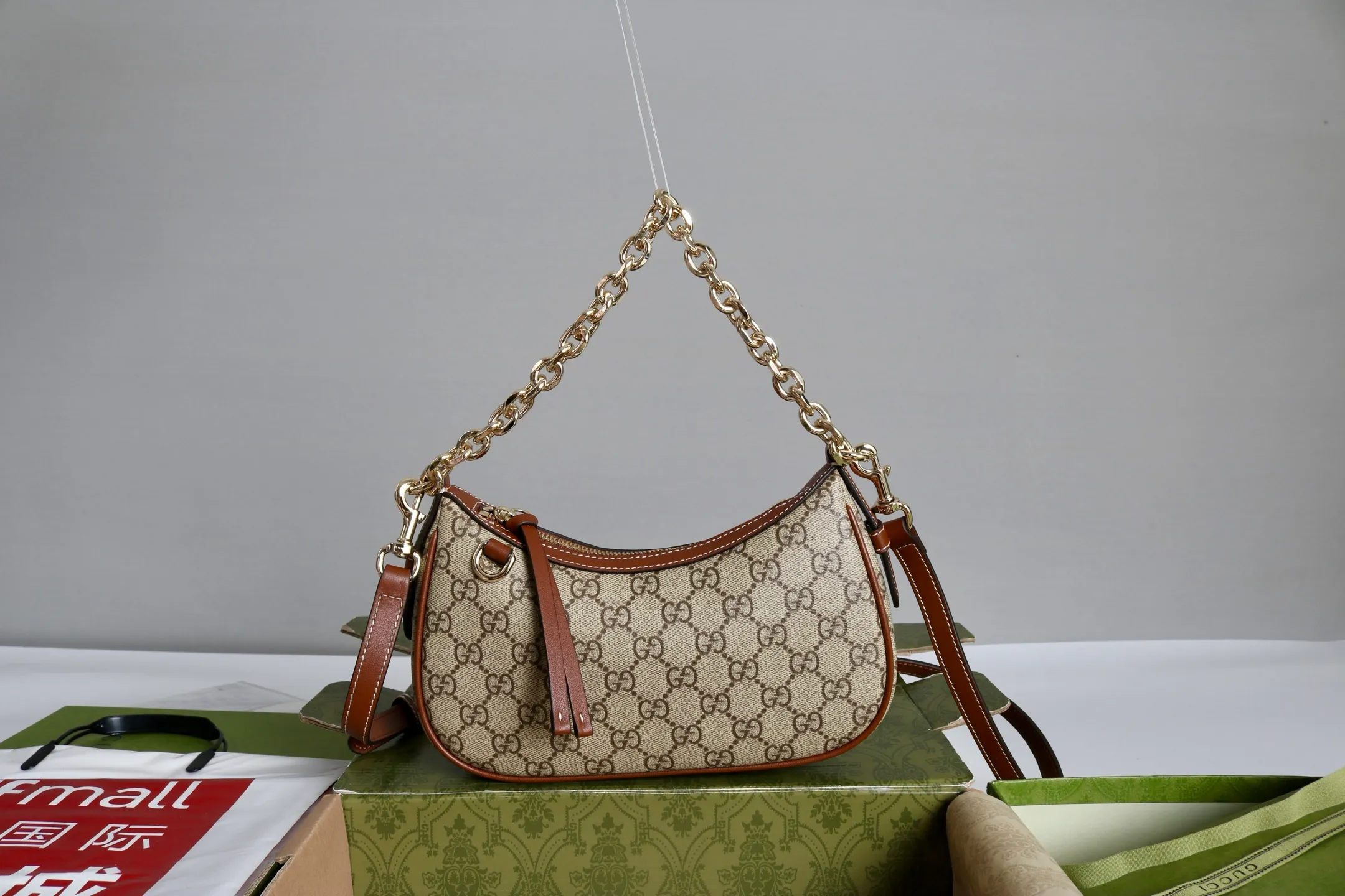 All Categories Official Website "Brand Women's Bags" Women's Bags 💙 GUCCI 2026 GUCCI New Underarm Shoulder Bag